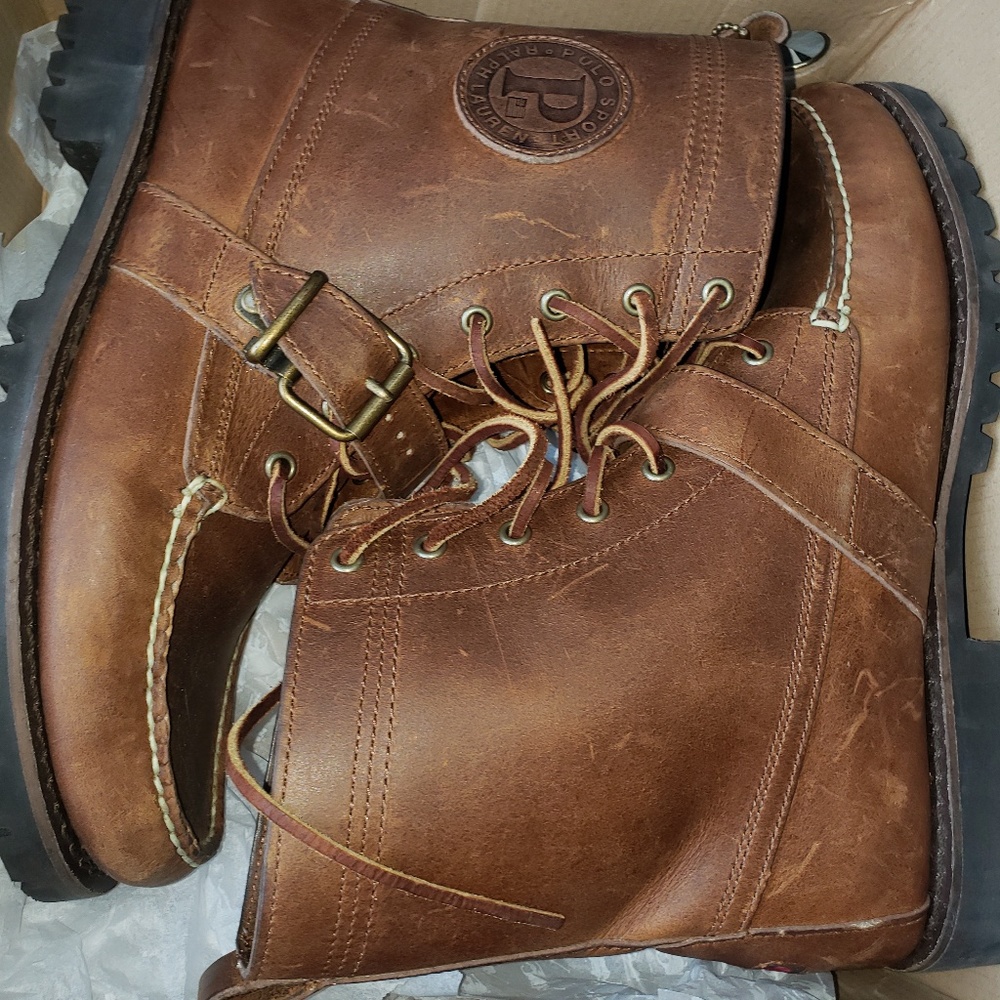 Ralph Lauren Polo Sport Boots 8.5 D